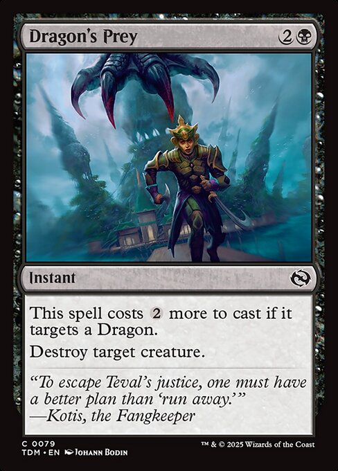 Dragon's Prey (79) - Tarkir: Dragonstorm - Game On