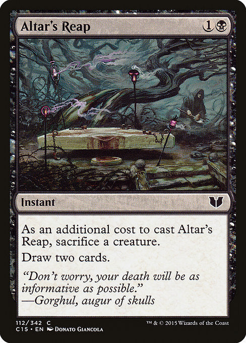Altar's Reap (112) - Commander 2015 - Game On