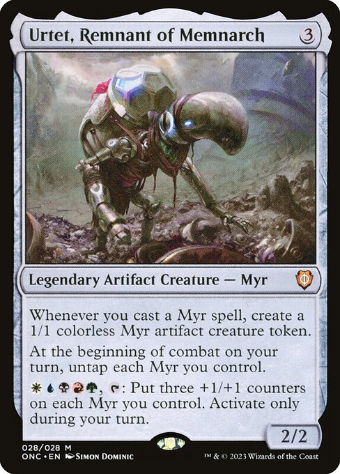 Urtet, Remnant of Memnarch (28) - Phyrexia: All Will Be One Commander - Game On