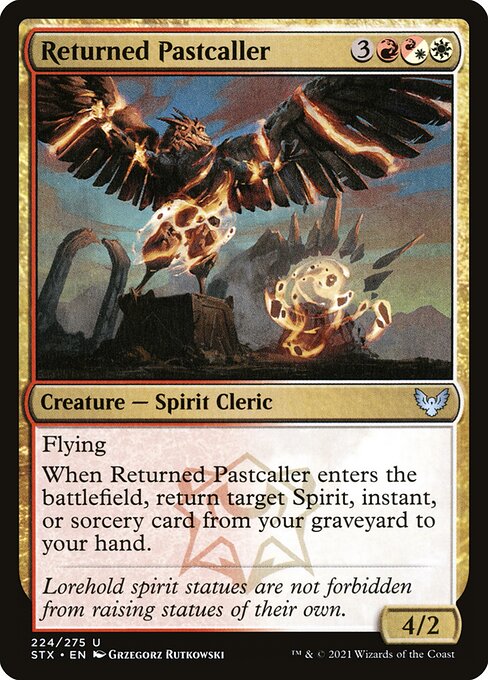 Returned Pastcaller (224) (Foil) - Strixhaven: School of Mages - Game On