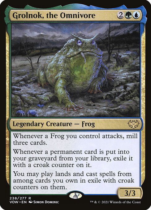 Grolnok, the Omnivore (238) - Innistrad: Crimson Vow - Game On