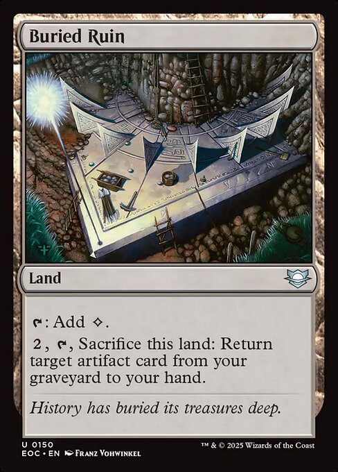 Buried Ruin (150) - Edge of Eternities Commander - Game On