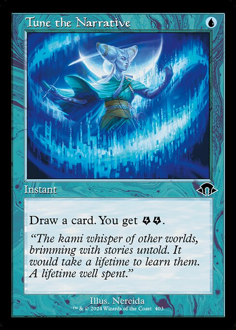 Tune the Narrative (403) (Foil) - Modern Horizons 3 - Game On