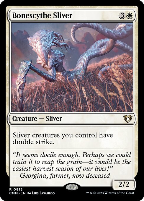 Bonescythe Sliver (815) - Commander Masters - Game On