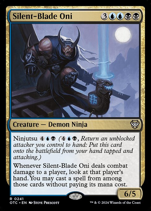 Silent-Blade Oni (241) - Outlaws of Thunder Junction Commander - Game On