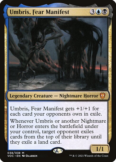 Umbris, Fear Manifest (38) - Crimson Vow Commander - Game On
