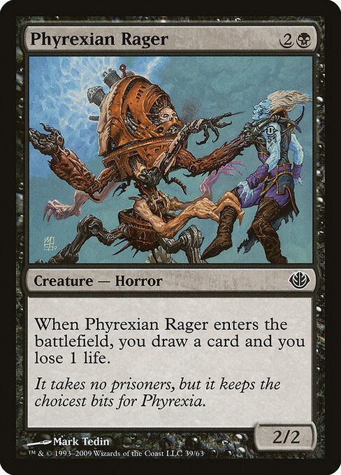 Phyrexian Rager (39) - Duel Decks: Garruk vs. Liliana - Game On