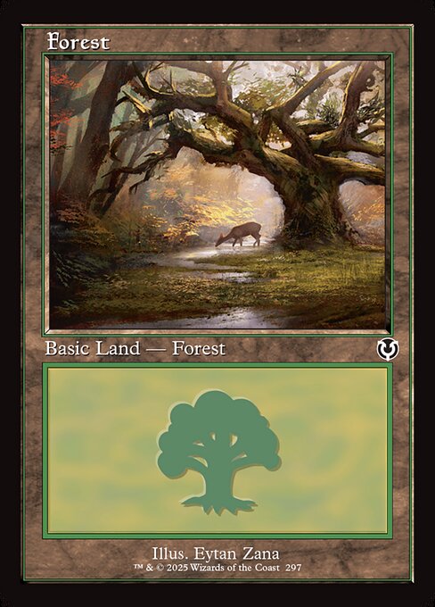 Forest (297) (Foil) - Innistrad Remastered - Game On