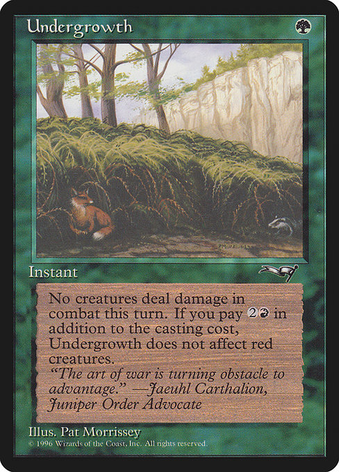 Undergrowth (102b) - Alliances - Game On