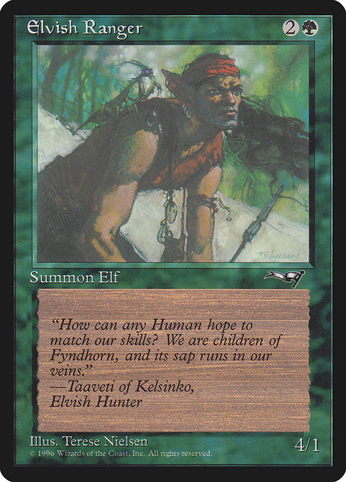 Elvish Ranger (88b) - Alliances - Game On