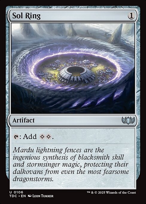Sol Ring (106) - Tarkir: Dragonstorm Commander - Game On