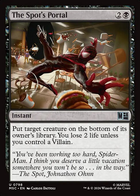The Spot's Portal (798) (Foil) - Marvel Super Heroes Commander - Game On