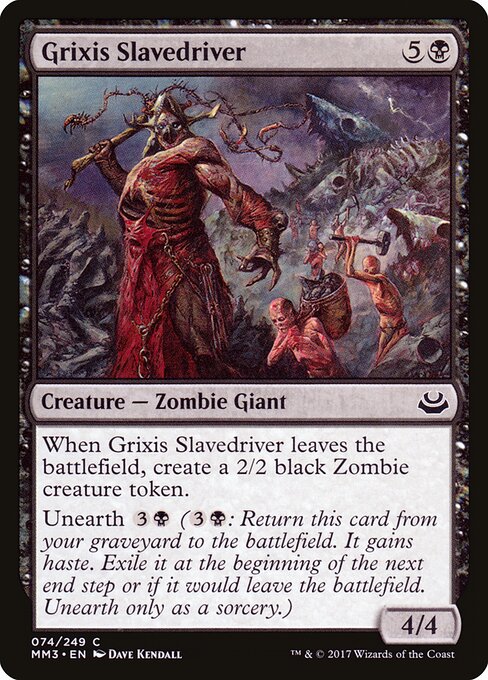Grixis Slavedriver (74) (Foil) - Modern Masters 2017 - Game On