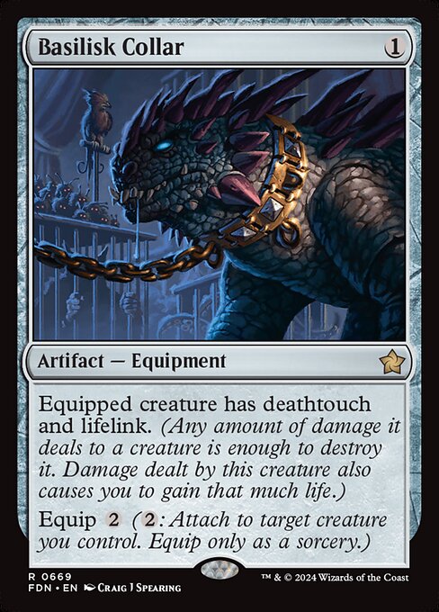 Basilisk Collar (669) - Foundations - Game On