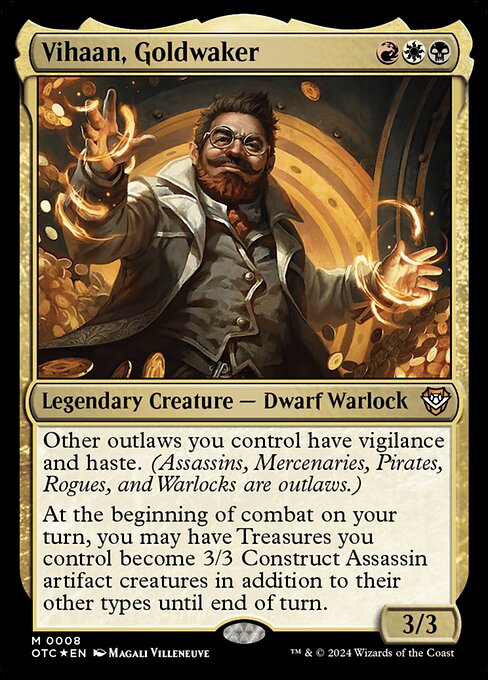Vihaan, Goldwaker (8) (Foil) - Outlaws of Thunder Junction Commander - Game On