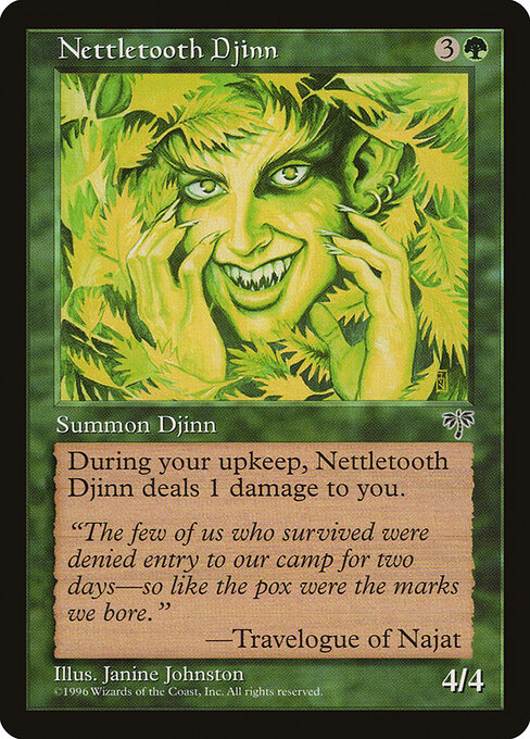 Nettletooth Djinn (232) - Mirage - Game On