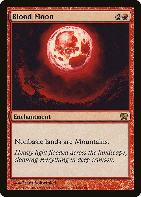 Blood Moon (176★) - Ninth Edition - Game On