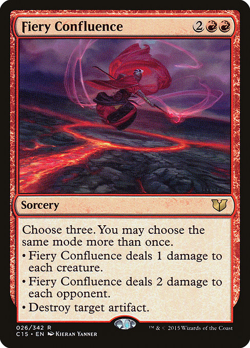 Fiery Confluence (26) - Commander 2015 - Game On