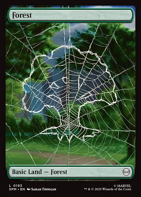 Forest (193) - FULL ART - Marvel's Spider-Man - Game On