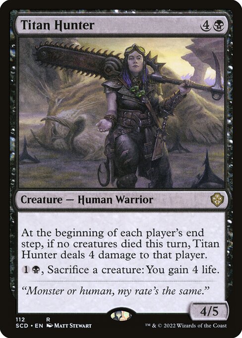Titan Hunter (112) - Starter Commander Decks - Game On