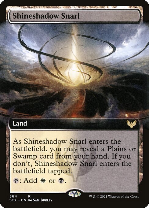 Shineshadow Snarl (364) - EXTENDED ART (Foil) - Strixhaven: School of Mages - Game On