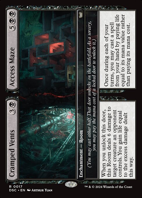 Cramped Vents // Access Maze (17) - Duskmourn: House of Horror Commander - Game On