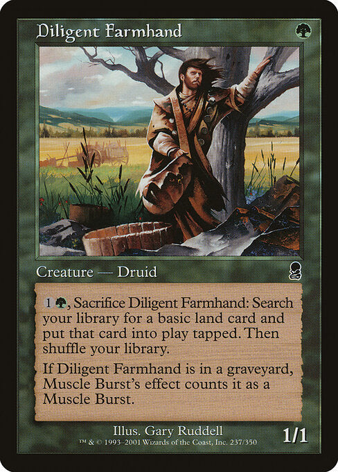 Diligent Farmhand (237) (Foil) - Odyssey - Game On