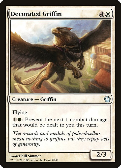 Decorated Griffin (7) (Foil) - Theros - Game On