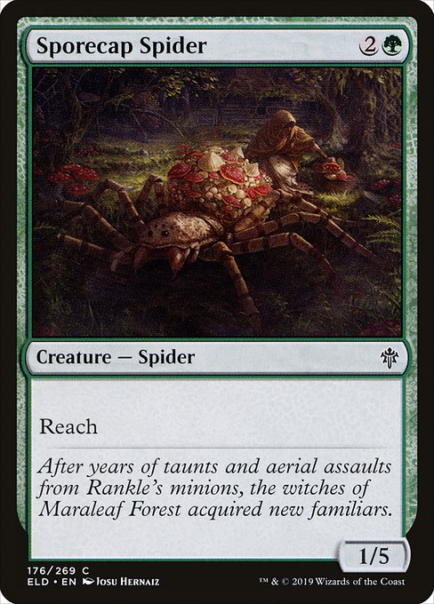 Sporecap Spider (176) - Throne of Eldraine - Game On