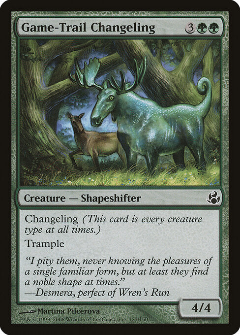 Game-Trail Changeling (123) (Foil) - Morningtide - Game On