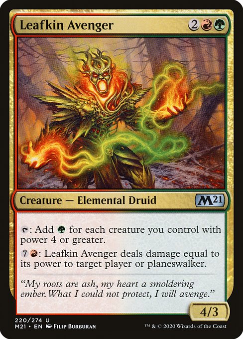 Leafkin Avenger (220) - Core Set 2021 - Game On