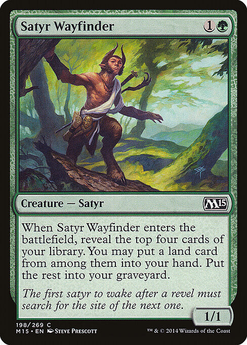 Satyr Wayfinder (198) - Magic 2015 - Game On