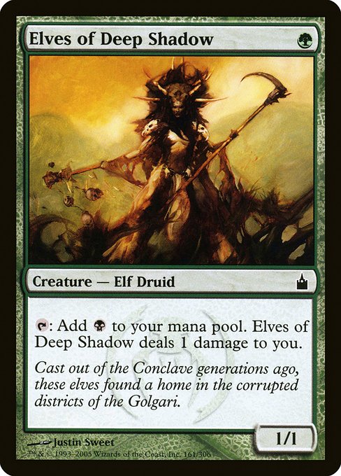 Elves of Deep Shadow (161) - Ravnica: City of Guilds - Game On