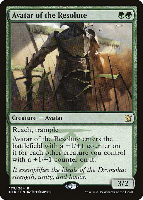 Avatar of the Resolute (175) - Dragons of Tarkir - Game On