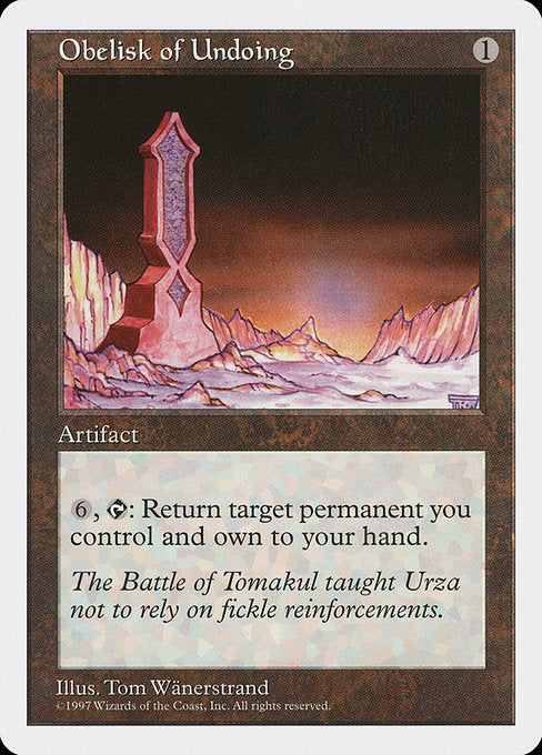 Obelisk of Undoing (392) - Fifth Edition - Game On