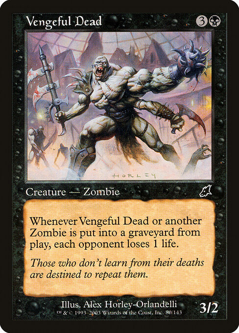 Vengeful Dead (80) (Foil) - Scourge - Game On