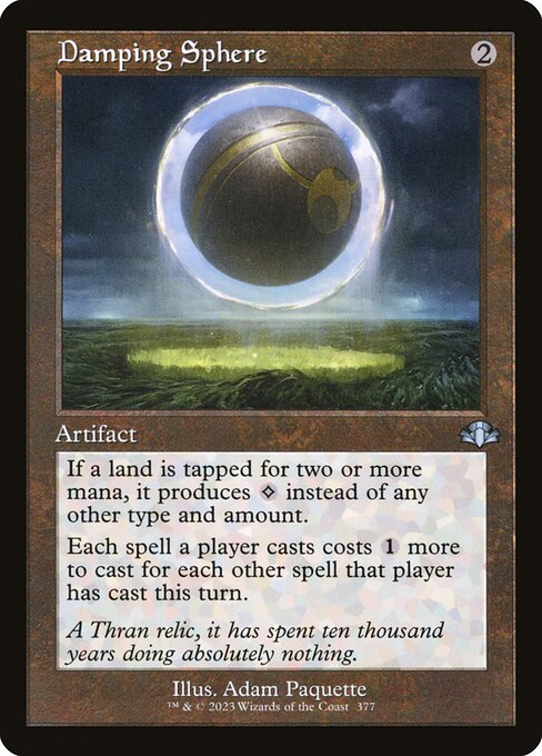 Damping Sphere (377) (Foil) - Dominaria Remastered - Game On