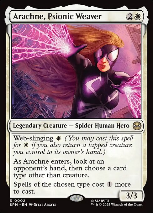 Arachne, Psionic Weaver (2) (Foil) - Marvel's Spider-Man - Game On