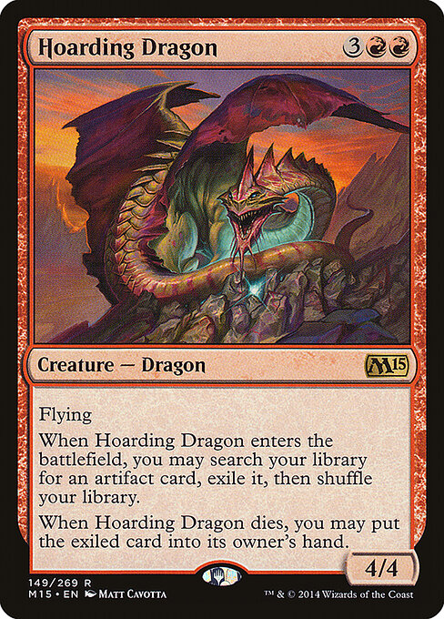 Hoarding Dragon (149) - Magic 2015 - Game On