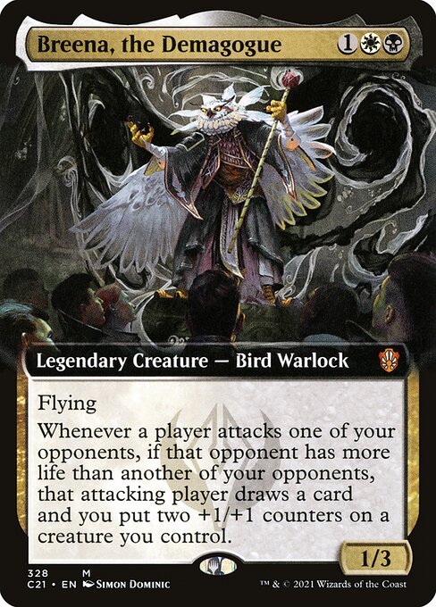 Breena, the Demagogue (328) - EXTENDED ART - Commander 2021 - Game On