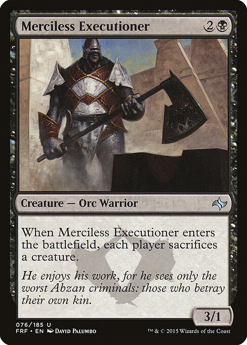 Merciless Executioner (76) - Fate Reforged - Game On