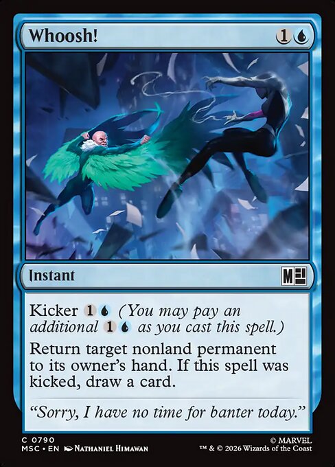 Whoosh! (790) (Foil) - Marvel Super Heroes Commander - Game On