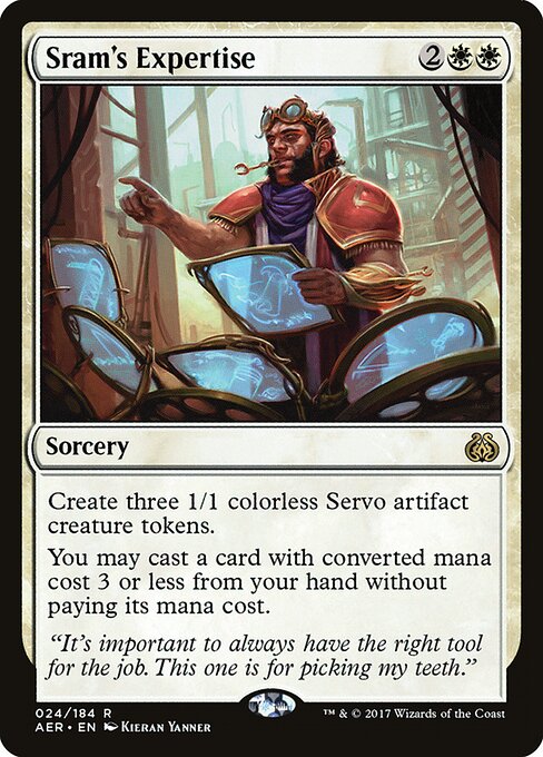 Sram's Expertise (24) - Aether Revolt - Game On