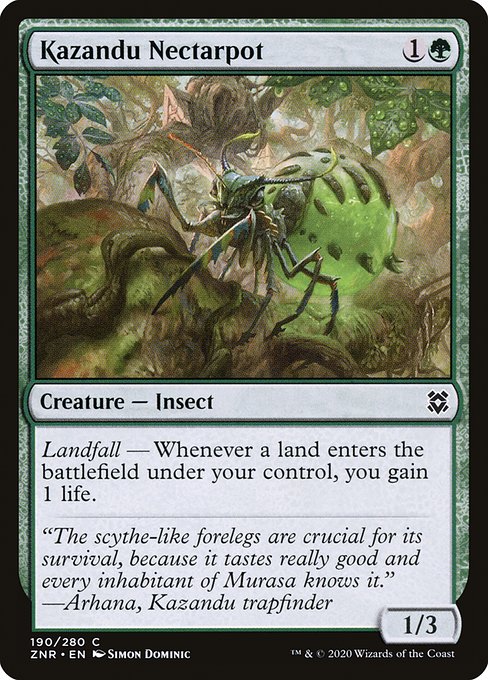 Kazandu Nectarpot (190) (Foil) - Zendikar Rising - Game On