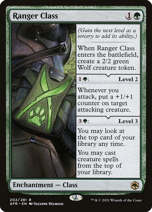 Ranger Class (202) (Foil) - Adventures in the Forgotten Realms - Game On