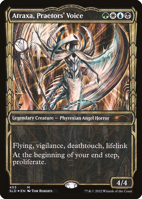 Atraxa, Praetors' Voice (453) - SHOWCASE - FULL ART (Foil) - Secret Lair Drop - Game On