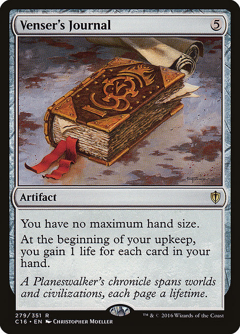 Venser's Journal (279) - Commander 2016 - Game On