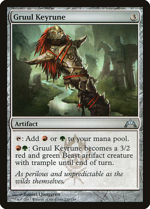 Gruul Keyrune (230) (Foil) - Gatecrash - Game On