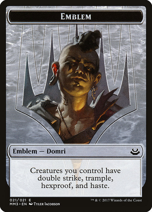 Domri Rade Emblem (21) - Modern Masters 2017 Tokens - Game On