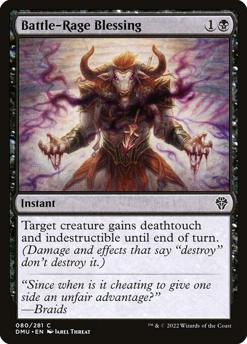 Battle-Rage Blessing (80) (Foil) - Dominaria United - Game On